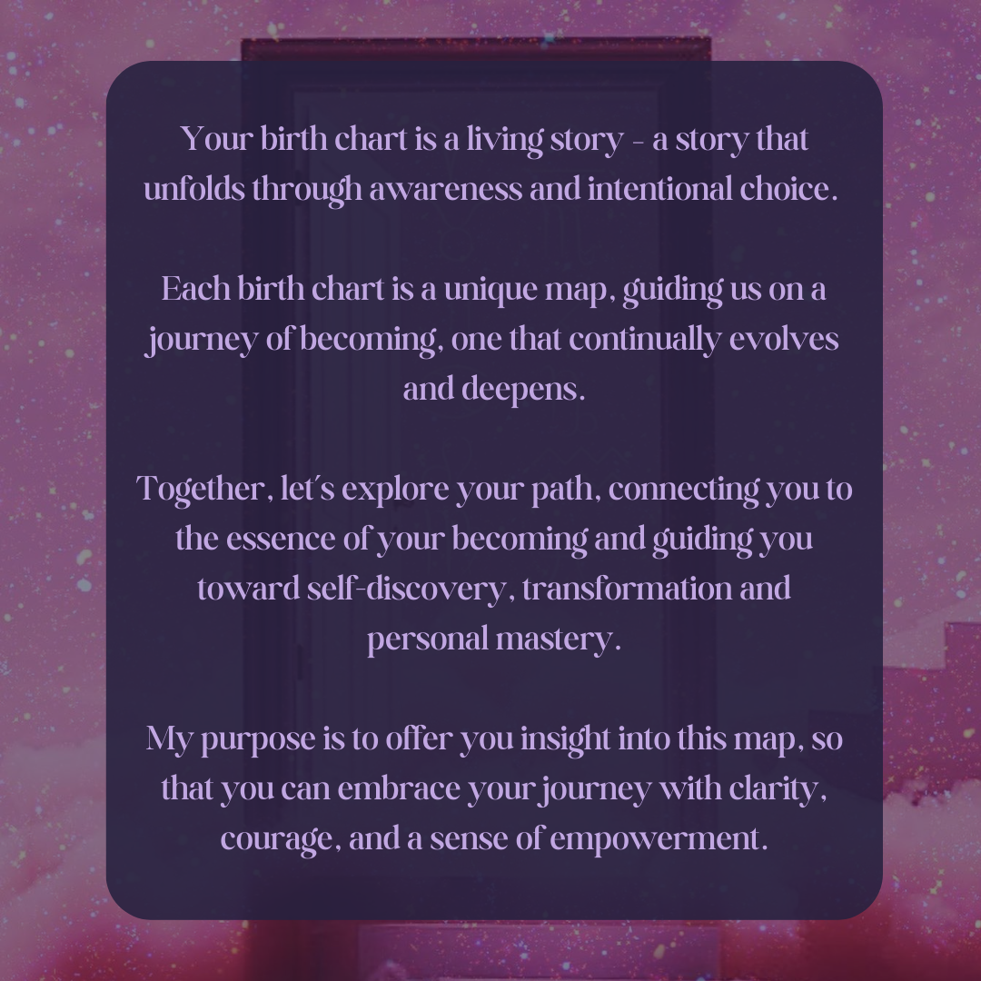 Your Map to Wholeness ✦ Personalized Birth Chart Reading by Elena